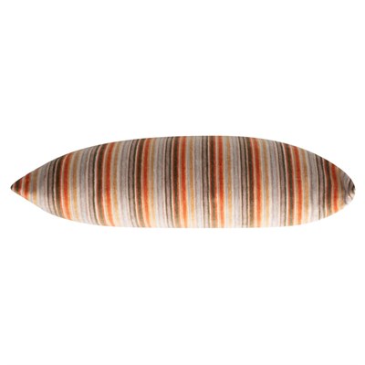 Mudo Home Luisa Kirlent Çi̇zgi̇li̇ Turuncu 35x55