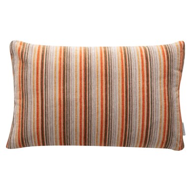 Mudo Home Luisa Kirlent Çi̇zgi̇li̇ Turuncu 35x55