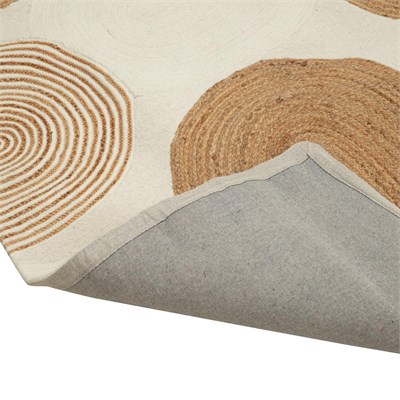 Mudo Home Marta Jüt Hali Naturel Beyaz 170x240