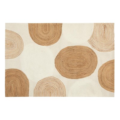 Mudo Home Marta Jüt Hali Naturel Beyaz 170x240