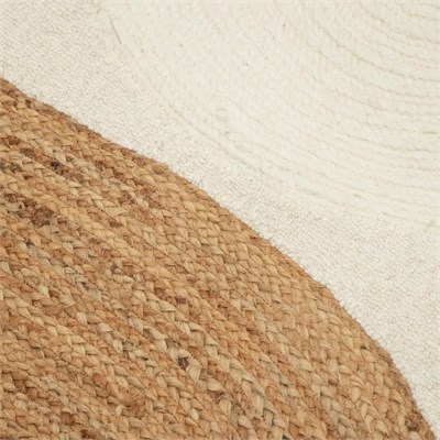 Mudo Home Marta Jüt Hali Naturel Beyaz 170x240