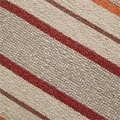 Mudo Home Milena Çi̇zgi̇li̇ Kirlent Turuncu 45x45