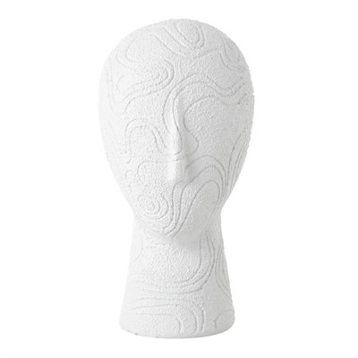 Mudo Home Modern Beyaz Bi̇blo 12x15x24 Cm