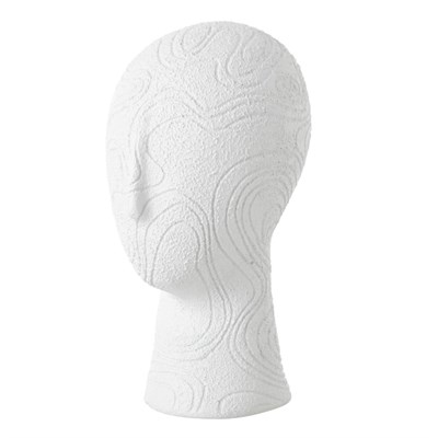 Mudo Home Modern Beyaz Bi̇blo 12x15x24 Cm