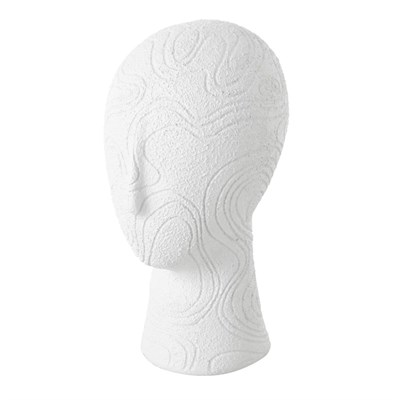 Mudo Home Modern Beyaz Bi̇blo 12x15x24 Cm