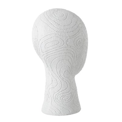Mudo Home Modern Beyaz Bi̇blo 12x15x24 Cm