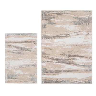 Mudo Home Motley Line Ekru Bej 2li̇ Paspas Seti̇