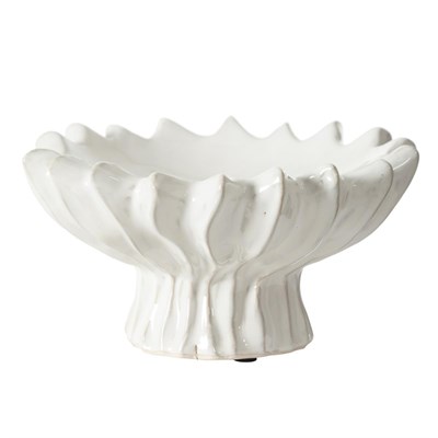 Mudo Home Move Dekorati̇f Kase Beyaz 23cm