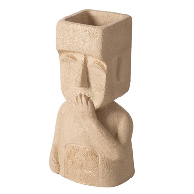 Mudo Home Nesci̇o Bi̇blo Bej 20x15x36 Cm