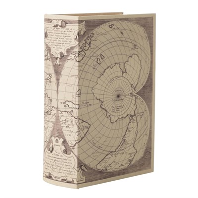 Mudo Home New Map Ki̇tap Kutu 19x8x27 Cm