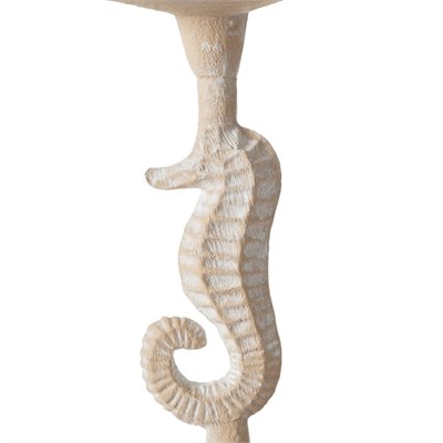 Mudo Home New Seahorse Mumluk Beyaz 12x10x23 Cm