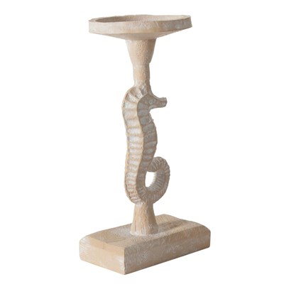 Mudo Home New Seahorse Mumluk Beyaz 12x10x23 Cm