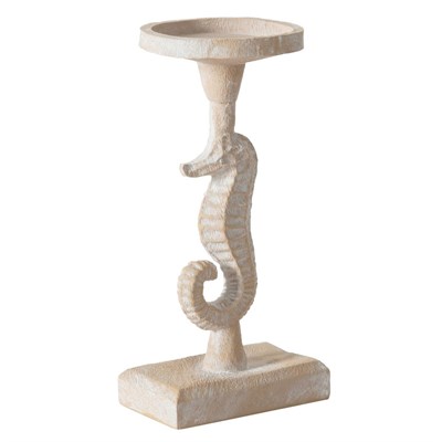 Mudo Home New Seahorse Mumluk Beyaz 12x10x23 Cm
