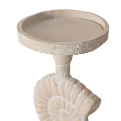 Mudo Home New Shell Mumluk Beyaz 12x10x21 Cm