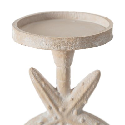 Mudo Home New Starfish Mumluk Beyaz 12x10x20 Cm