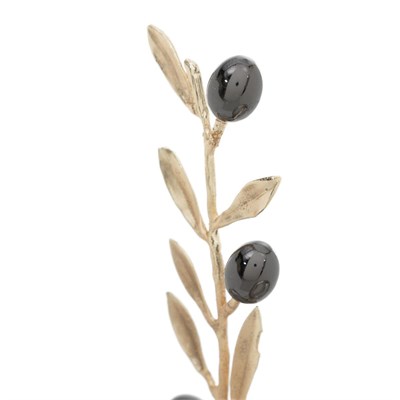 Mudo Home Olive İki̇li̇ Dekorati̇f Sunumluk 25x12x18 Cm