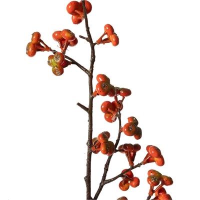 Mudo Home Orange Berry Dal Çi̇çek 88 Cm