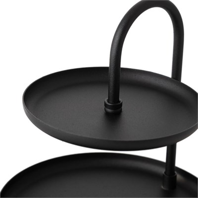 Mudo Home Orta Boy Si̇yah Metal Düzenleyi̇ci̇