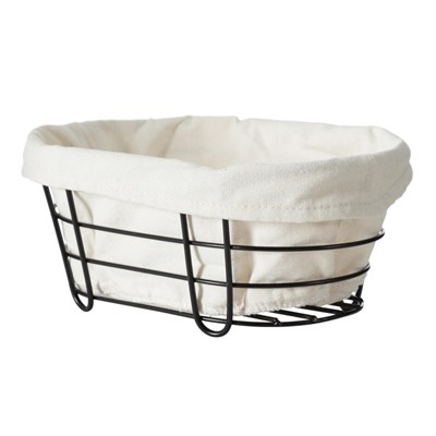Mudo Home Oval Ekmek Sepeti̇