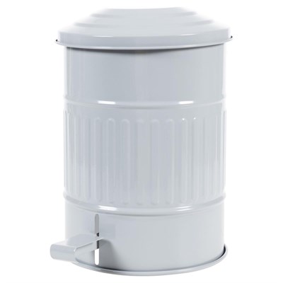 Mudo Home Pedalli Çöp Kovasi Gri̇ 8 Lt
