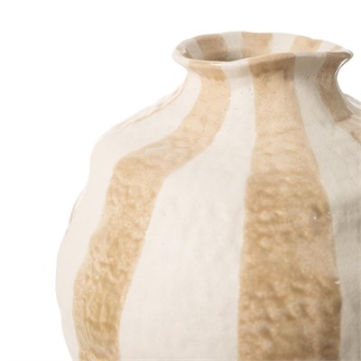 Mudo Home Pulse Beige Vazo 26x30 Cm