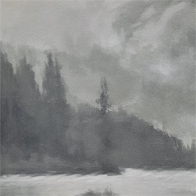Mudo Home Quiet Shore Çerçeveli̇ Yağli Boya Tablo 100x100 Cm