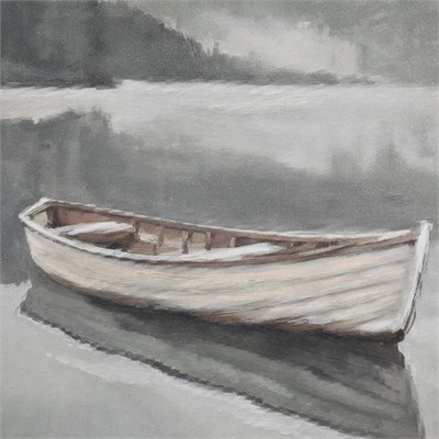 Mudo Home Quiet Shore Çerçeveli̇ Yağli Boya Tablo 100x100 Cm