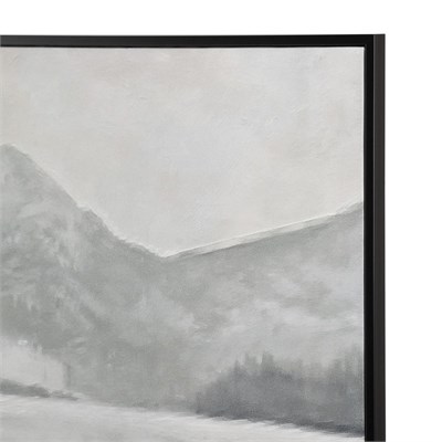 Mudo Home Quiet Shore Çerçeveli̇ Yağli Boya Tablo 100x100 Cm