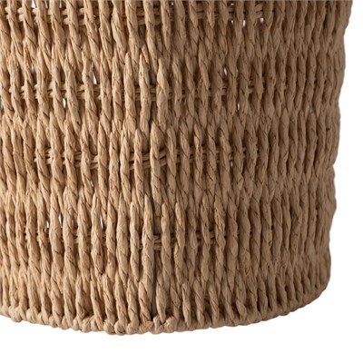 Mudo Home Rattan Dekorati̇f Sepet 25 Cm