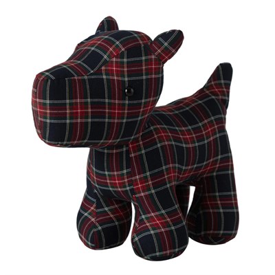 Mudo Home Red Ekose Köpek 35 Cm