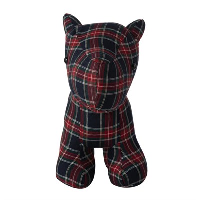 Mudo Home Red Ekose Köpek 35 Cm