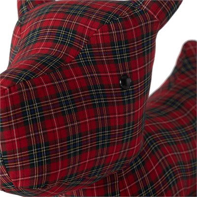 Mudo Home Red Ekose Köpek 50 Cm
