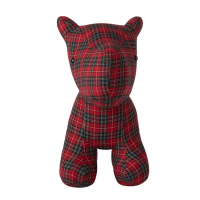 Mudo Home Red Ekose Köpek 50 Cm