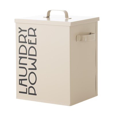 Mudo Home Roma Deterjanlik Mat Bej 18x15x23 Cm