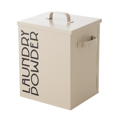 Mudo Home Roma Deterjanlik Mat Bej 18x15x23 Cm