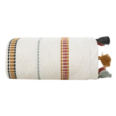 Mudo Home Ruby Püsküllü El Havlusu 30x50