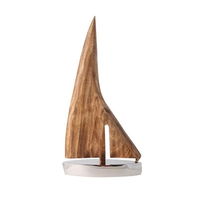 Mudo Home Sail Boat Bi̇blo 26x51cm