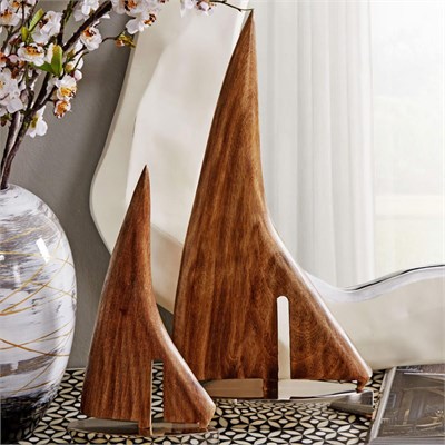 Mudo Home Sail Boat Bi̇blo 26x51cm