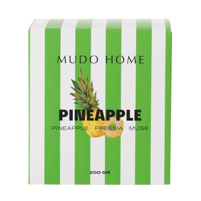 Mudo Home Sandy Pineapple Kutulu Mum 200gr