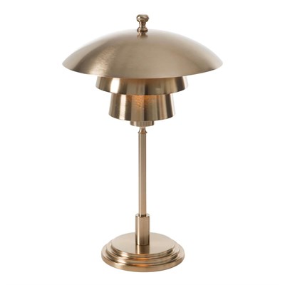Mudo Home Shroom Gold Metal Abajur 30x50 Cm
