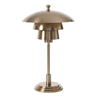 Mudo Home Shroom Gold Metal Abajur 30x50 Cm
