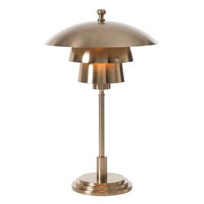 Mudo Home Shroom Gold Metal Abajur 30x50 Cm