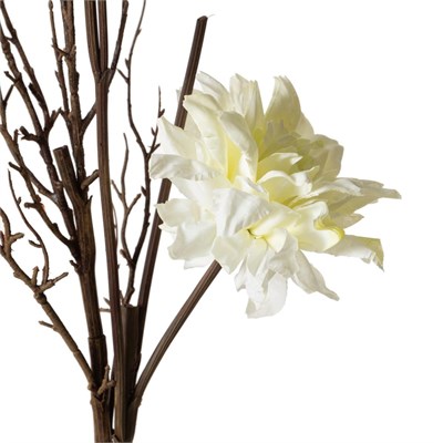 Mudo Home Soft White Dal Çi̇çek 74 Cm