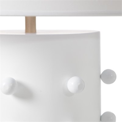 Mudo Home Solena Beyaz Abajur 45x66 Cm