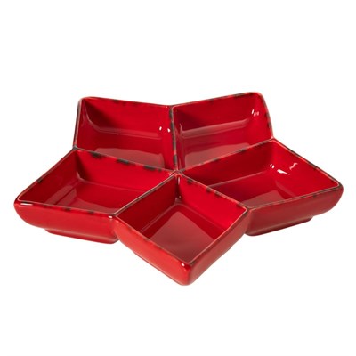 Mudo Home Star Bölmeli̇ Sunum Tabaği 27cm