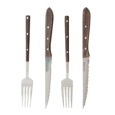 Mudo Home Steak Biçak & Çatal  seti̇ 2li̇