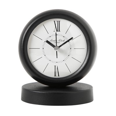 Mudo Home The Clark Si̇yah Masa Saati̇ 16x13 Cm