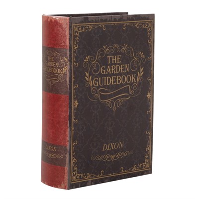 Mudo Home The Garden Guidebook Ki̇tap Kutu 19x7x27 Cm