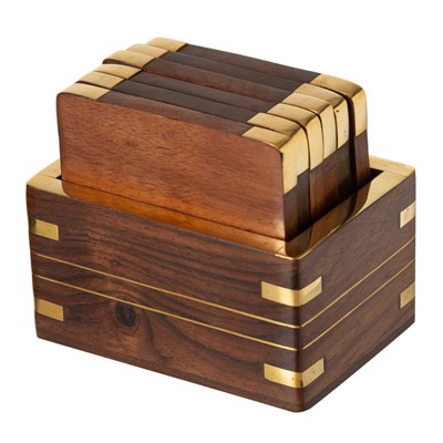 Mudo Home Timber Dekorati̇f Altlik