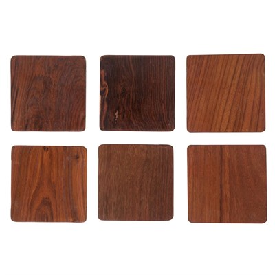 Mudo Home Timber Dekorati̇f Altlik
